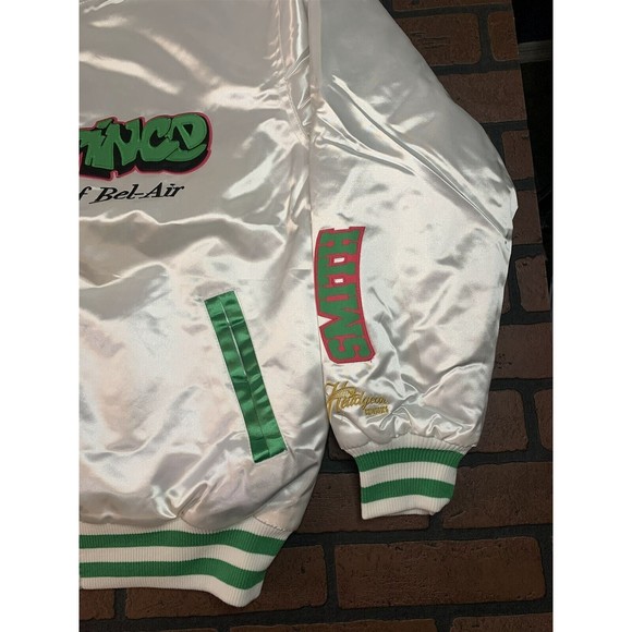 FRESH PRINCE OF BEL-AIR Headgear Classics White Streetwear Jacket~Never Worn~ XL - Picture 3 of 12